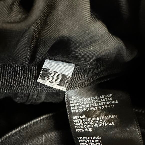 Amiri Black Paint Drop Core Logo Jeans Size 0/30 Distressed NEW MSRP $1,300 - Picture 11 of 13